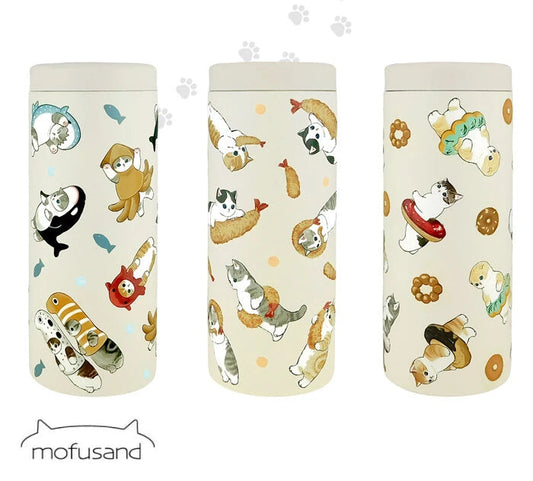 mofusand | Multi Stainless Steel Bottle 580ml - Pack a Dilly Japan #