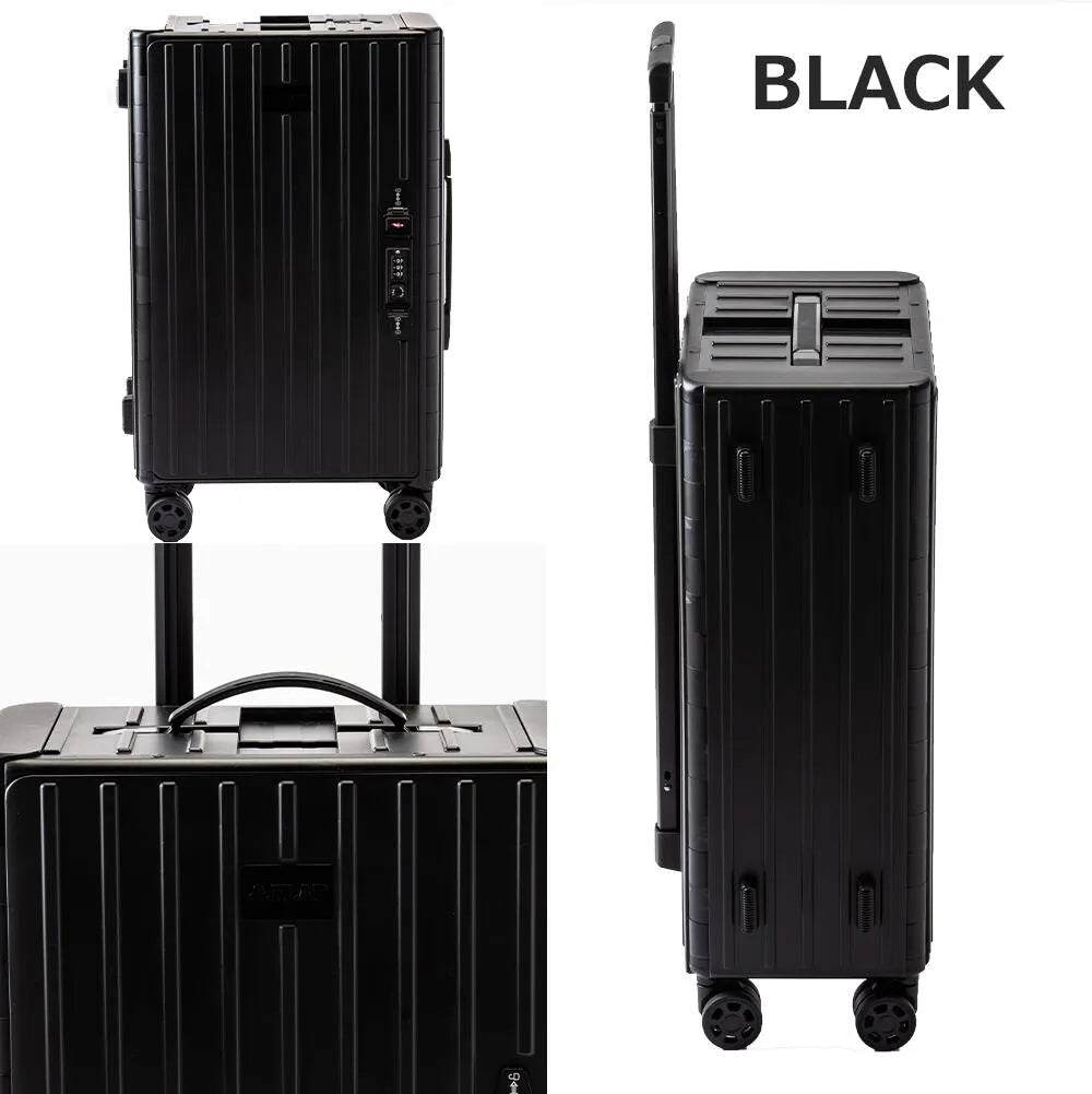 FLAT Flat folding carry case suitcase matte color 36L. Pack a Dilly Japan